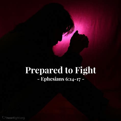 Prepared To Fight — Ephesians 6 14 17 Praying With Paul