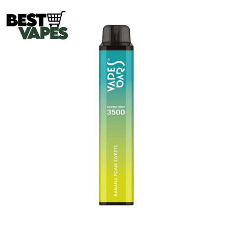 Banana Foam Sweets Ghost Pro 3500 Puffs Disposable Vape