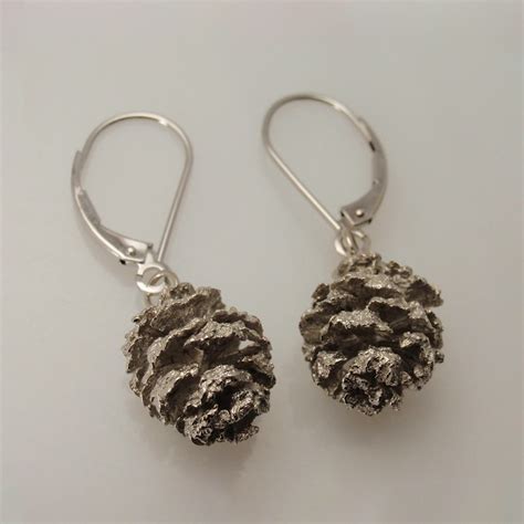 Custom Pine Cone Earrings - 1000439