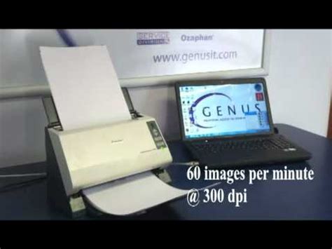 Avision AV186+ Document Scanner from Paperscanners - YouTube