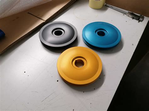 Crank Pulley Gold Aluminium With Out Holes Vw Beetle