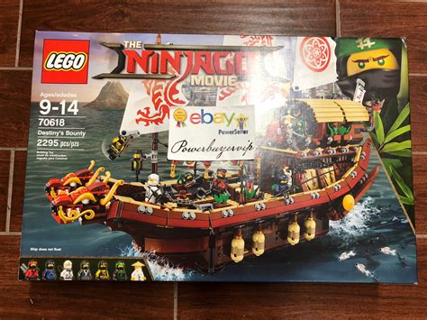 NEW LEGO 70618 The LEGO Ninjago Movie Destiny's Bounty 2017 Best Gift 2 ...