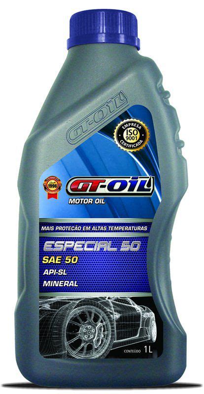 Oleo Motor Sae 50 Especial Api Sl Gt-Oil Mineral Antioxidante