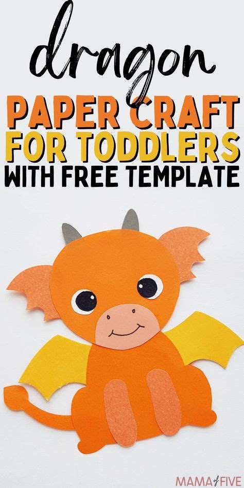 Dragon Craft for Toddlers