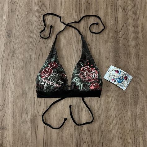 Sinful Y K Bikini Size Large New Never Depop