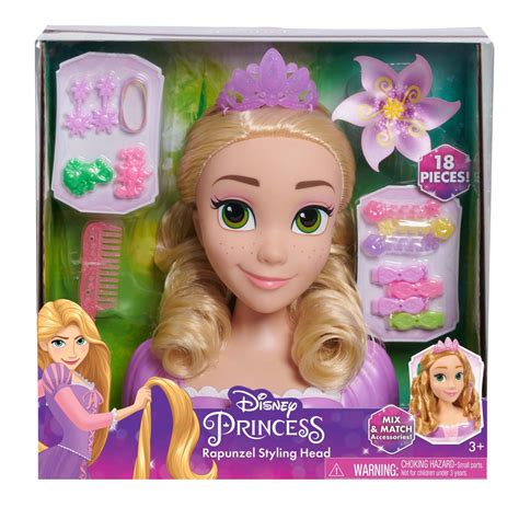 Disney Princess Rapunzel Styling Head Plush World