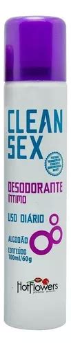 Clean Sex Desodorante Intimo Aerosol Mercadolivre