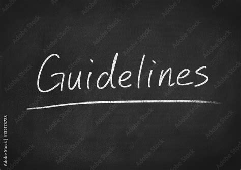 guidelines stock illustration adobe stock