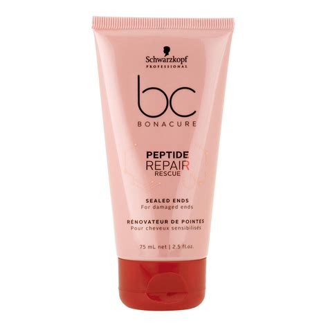 Schwarzkopf BC Bonacure Peptide Repair Rescue Sealed Ends 75ml For ...