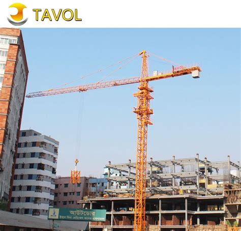 6t Construction Building Hydraulic Self Erecting Tower Crane Tower