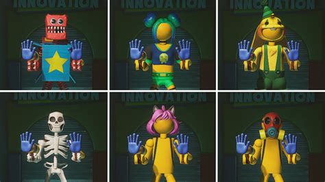 All Player Skins In Project Playtime Youtube
