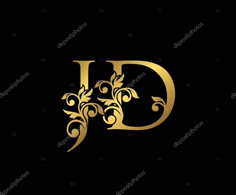 Elegant Wedding Logo With Initials C S In Gold Artofit