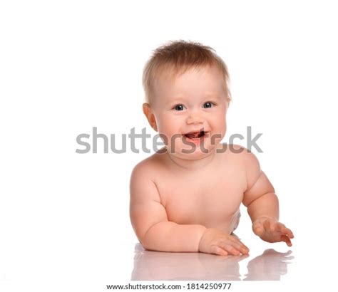 Beautiful Smiling Happy Naked Baby Boy Stock Photo Shutterstock