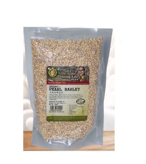 Good Health Long Life Organic Pearl Barley 有机珍珠薏米 450g Lazada