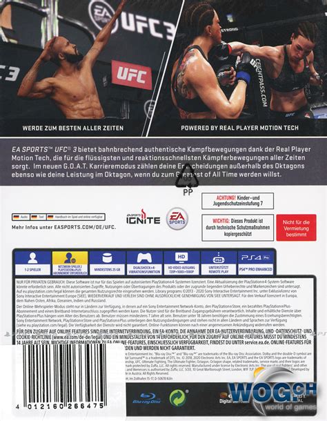 UFC 3 [PlayStation 4] • World of Games
