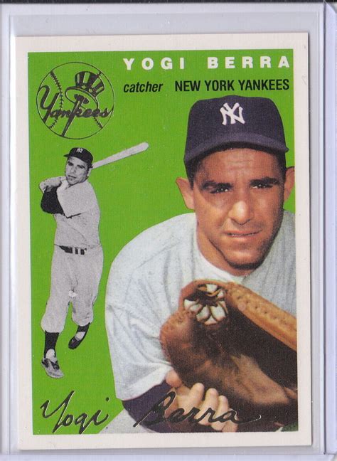 1994 Topps Archives 54 Gold 50 Yogi Berra Yankees Ebay