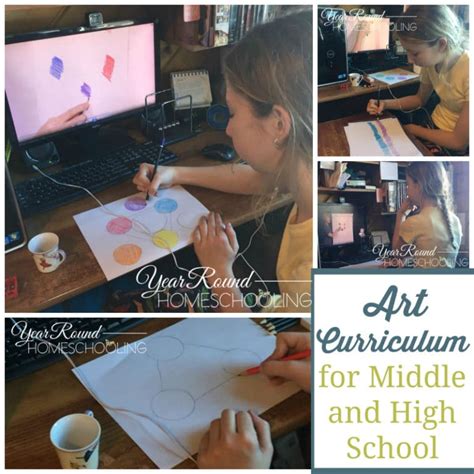 Our Favorite Middle And High School Art Curriculum Year Round