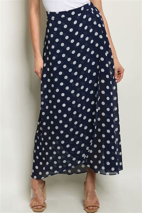 Polka Dot Wrap Skirt Everyday Eden