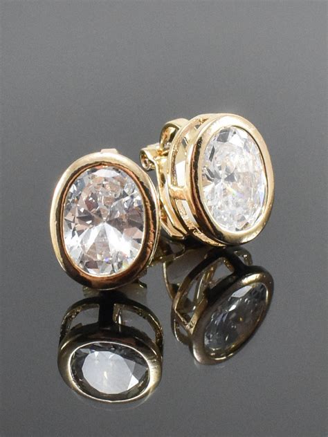 Серьги-клипсы БлагоДарина без прокола ушей "Радуга" бижутерия женские ...