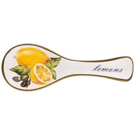 Купить Подставка под ложку Лемон три