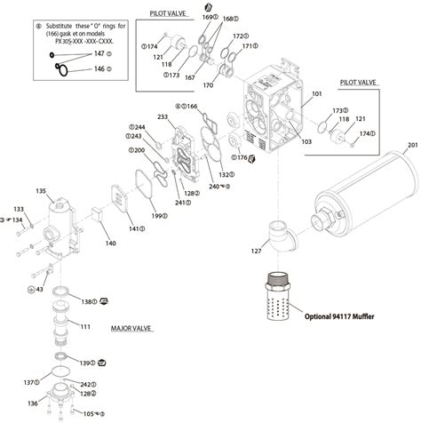 Bơm màng khí nén PD A ASS STT C
