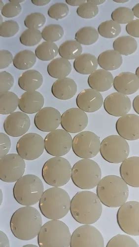 Chaton Redondo Bege Nude 12mm Pacote 50 Gramas MercadoLivre