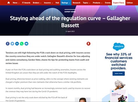 Staying Ahead Of The Regulation Curve Gallagher Bassett Gallagher Bassett