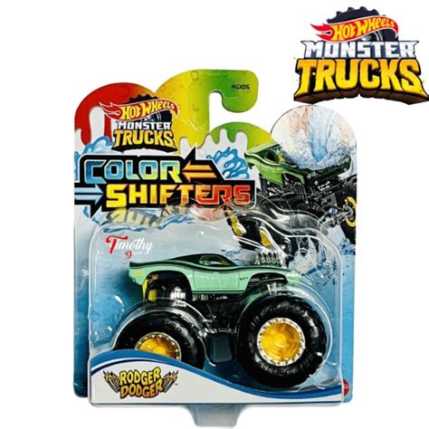 Hot Wheels Monster Trucks Color Shifters Rodger Dodger Lazada Indonesia