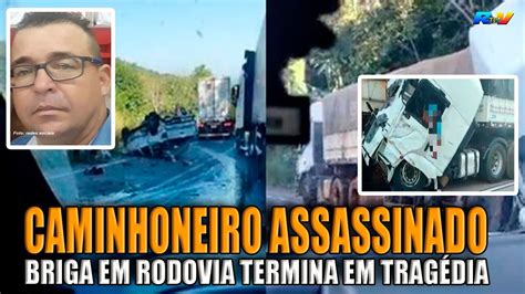 Assista O V Deo Caminhoneiro Mata Outro Nove Facadas Ap S Acidente