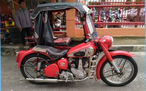 Bentor Bsa Siantar Sepeda Motor Kehilangan Tuan