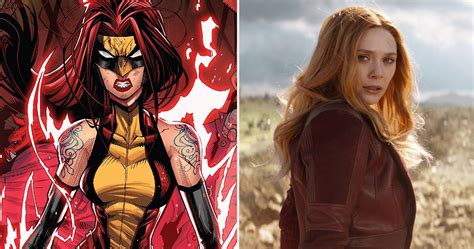 Marvel Alternate Versions Of Scarlet Witch Ranked