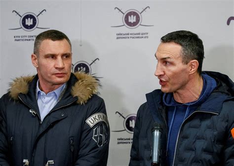 Klitschko Brothers To Take Up Arms To Defend Ukraine Against Russia