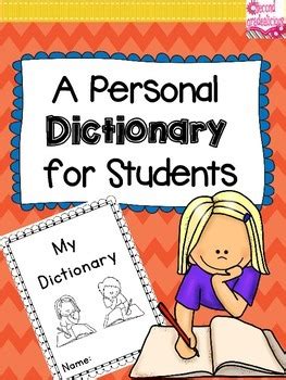 personal dictionary  create dream explore teachers pay teachers