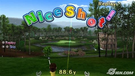 Hilo Oficial Hot Shots Golf Open Tee En PSP Juegos