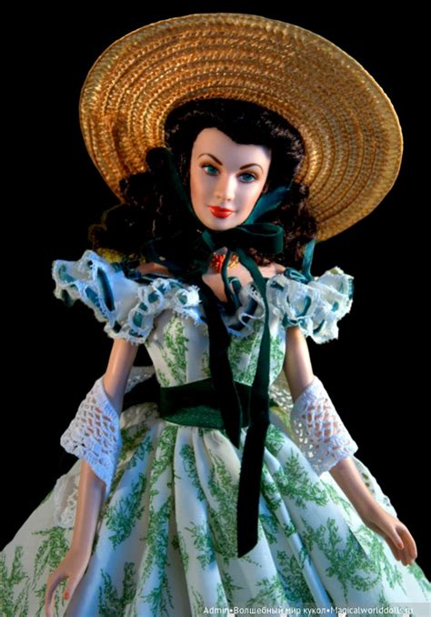 Кукла Скарлетт О'Хара Барбекю Франклин Минт (Scarlett O'Hara Barbeque ...