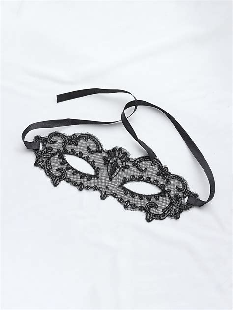 Pretty Costume Lace Mask -SheIn(Sheinside)