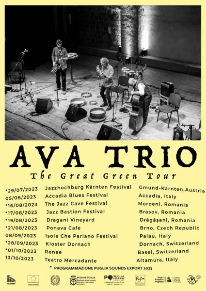 AVA Trio European Summer Tour 2023 – Giuseppe Doronzo