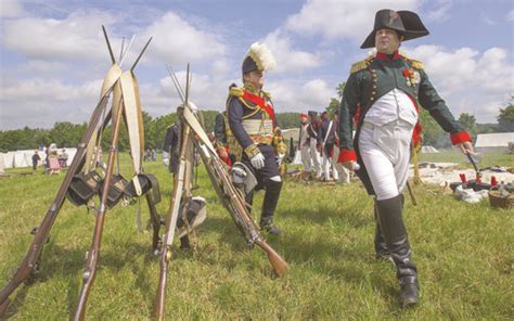 Frenchman Samson Visits The French Troops Bivouac While Taking Part In