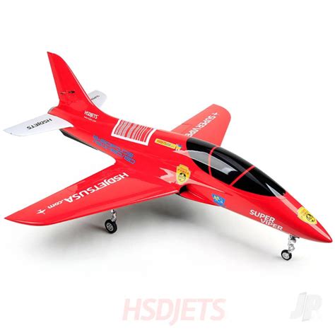 Hsd Jets Super Viper Turbine Composite Red Mm Pnp Smoke No