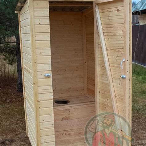 Купить дачный туалет из дерева во Владимире и области