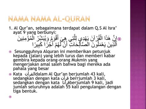 Hidup Bersama Al Quran Pptx