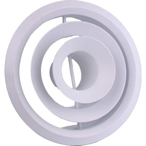 Сопловый многоконусный диффузор SMK 250 мм RAL 9016 матовый Ventart ...