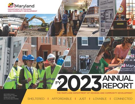 Maryland Department Of Housing And Community Development Dhcd On