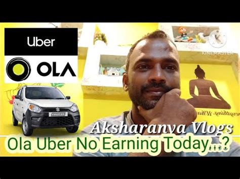 Ola Uber Driver No Earning Today Ola Uber Taxi Owner Business In