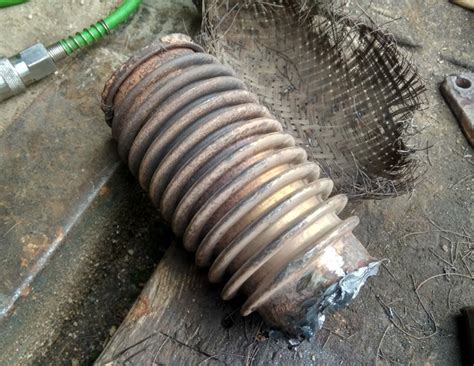 Гофра из нержавейки EuroEX — Renault Scenic I, 2 л, 2002 года ...