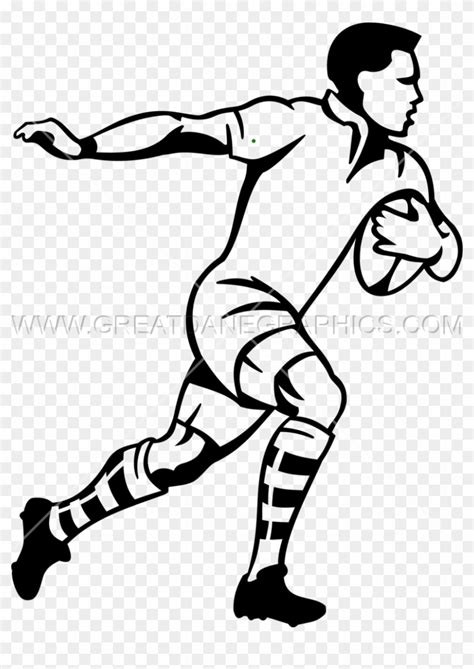 playing rugby clipart pictures