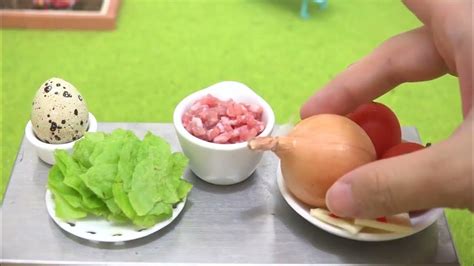 Edible Miniature American Food SummaryⅠ～食べれるミニチュア アメリカ料理まとめⅠ～ Youtube