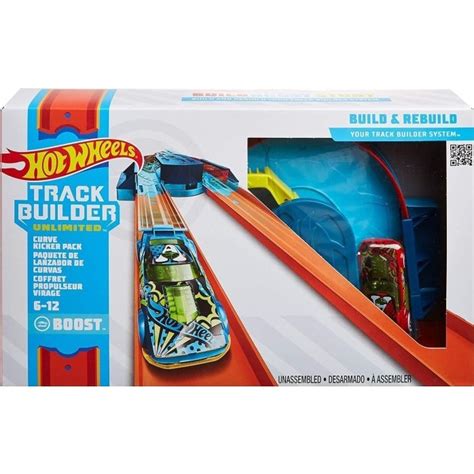 Jual Mainan Anak Hot Wheels Track Builder Unlimited Curve Kicker Packs Shopee Indonesia