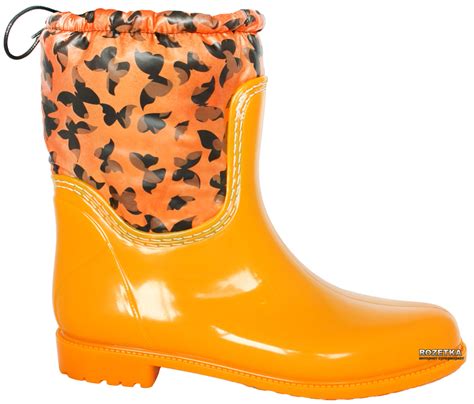 Резиновые сапоги Valex 46112 38 Оранжевые с бабочками – в интернет ...
