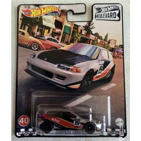 Hot Wheels Honda Civic Eg Custom Version Shopee Malaysia